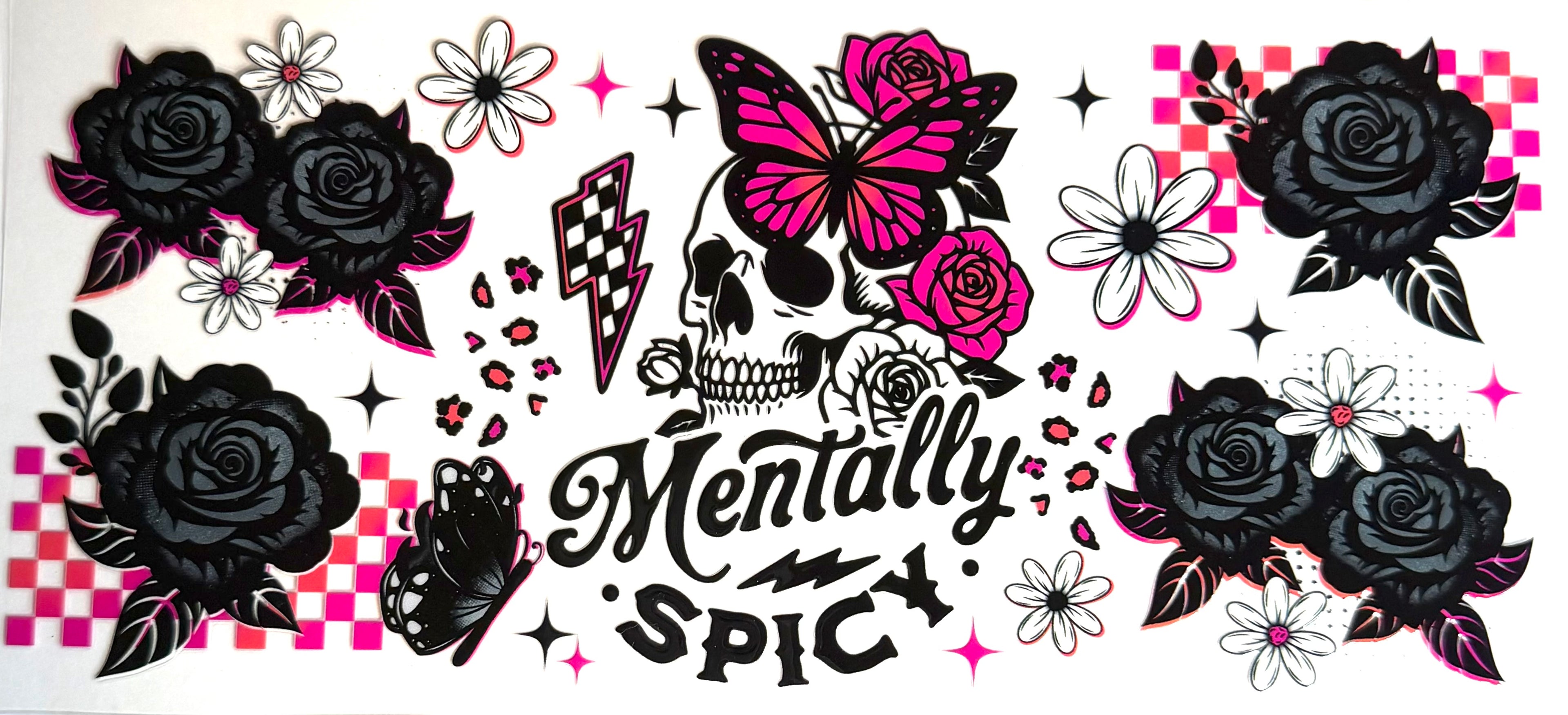 Mentally Spicy pink