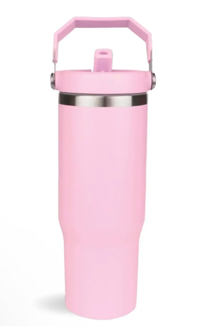 30oz Flip Straw Tumbler