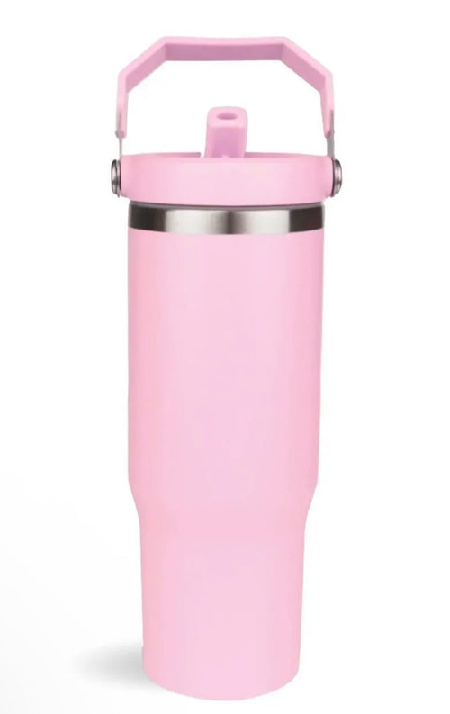 30oz Flip Straw Tumbler