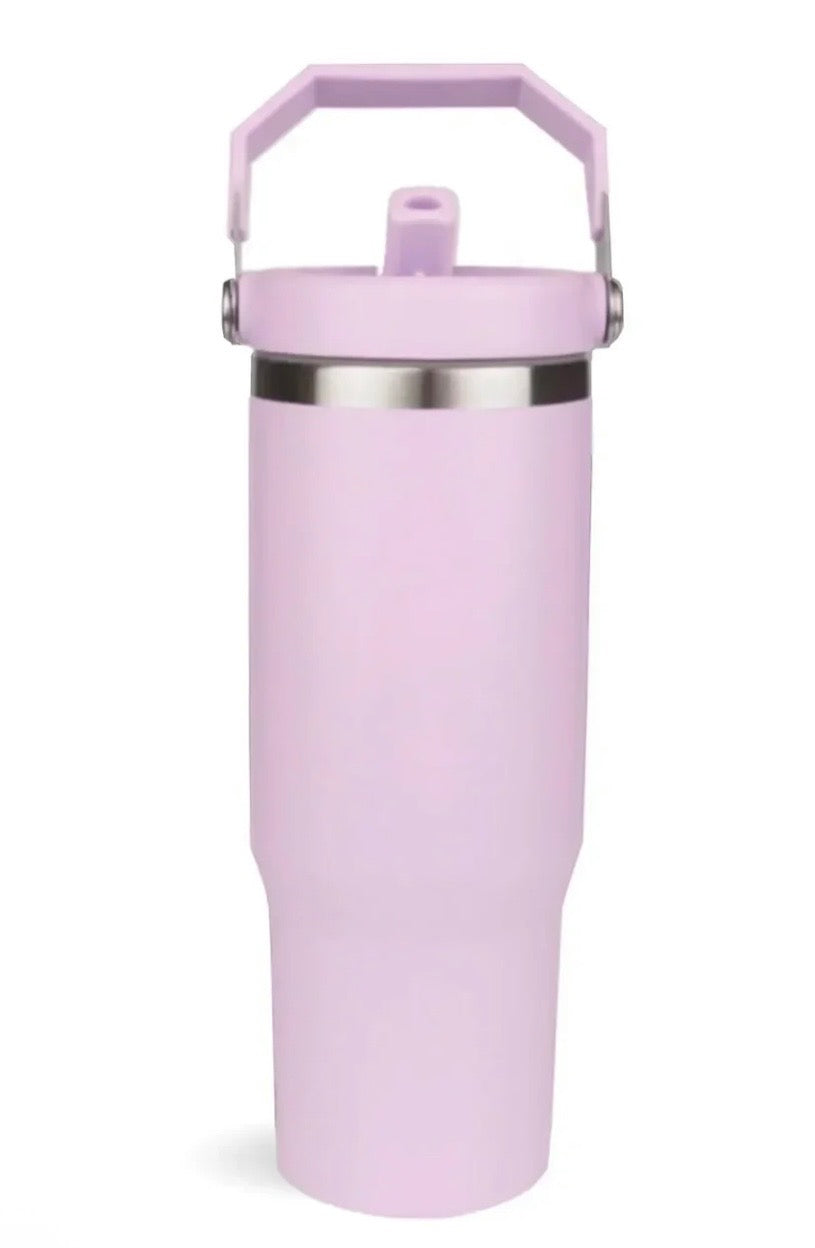 30oz Flip Straw Tumbler