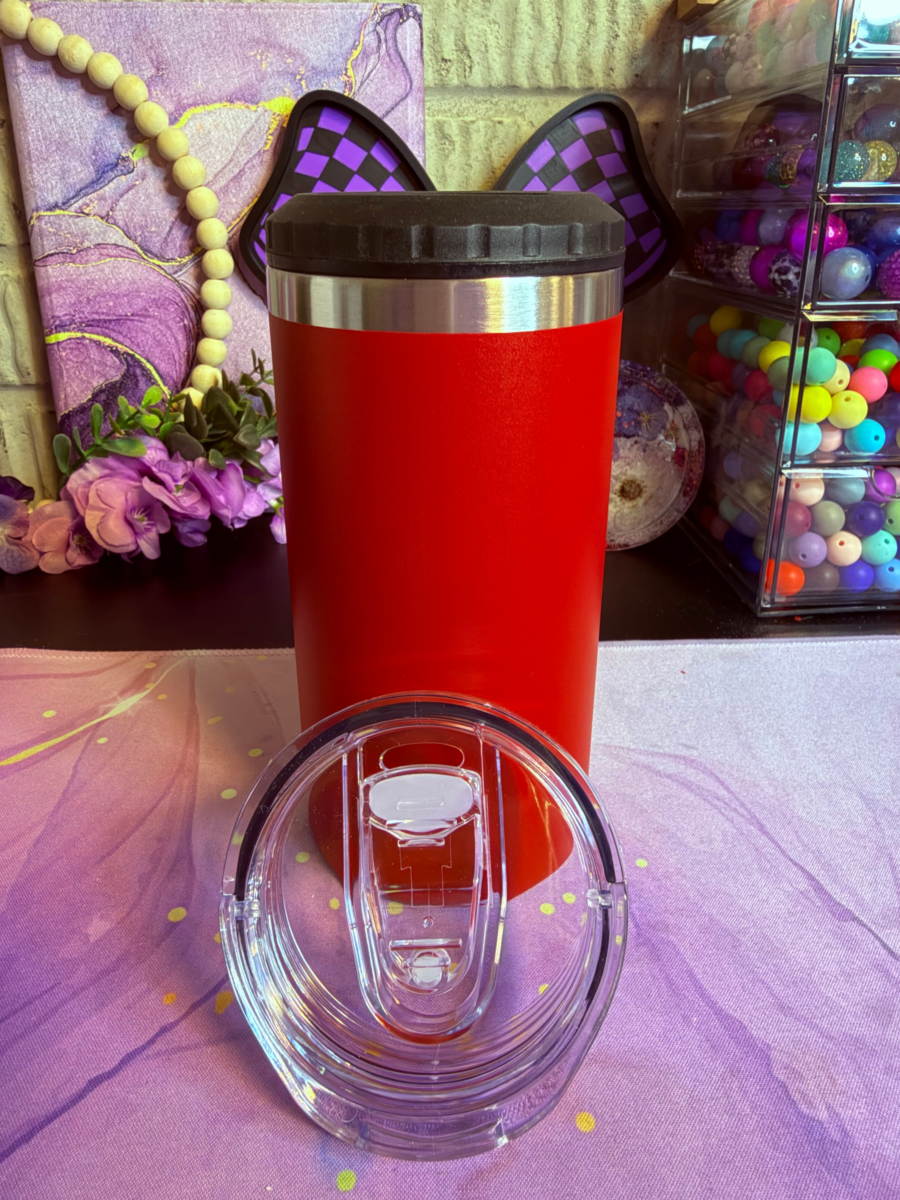 4-in-1 Stainless Steel 16oz Can Cooler