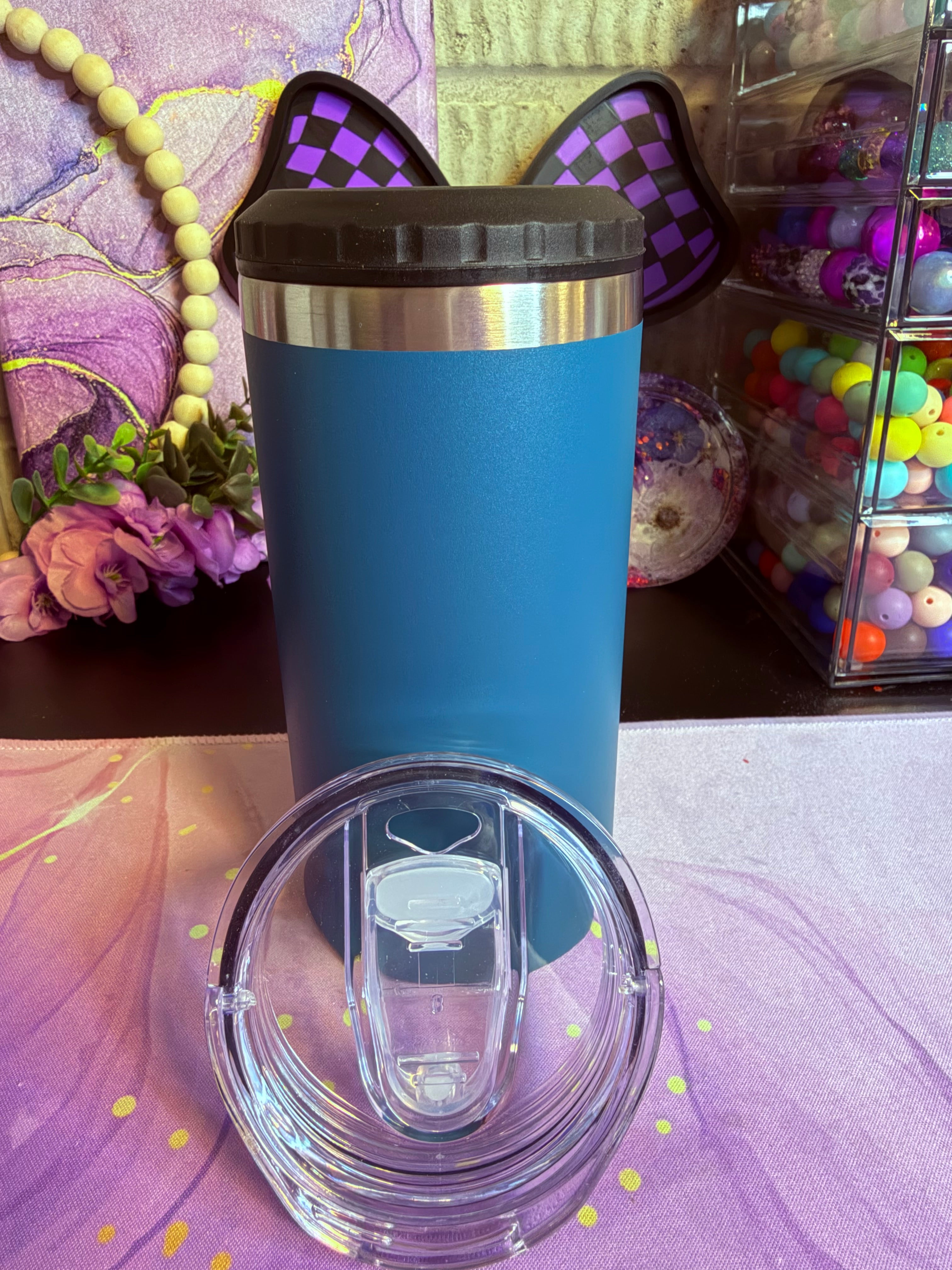 4-in-1 Stainless Steel 16oz Can Cooler